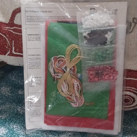 Bucilla Stitchery Stocking New - Picture 3 of 5